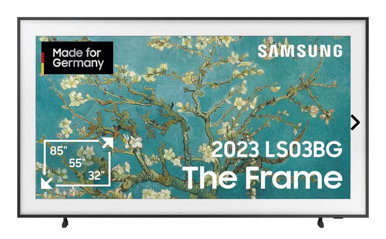 MM App: Samsung The Frame QLED und OLED S90 / S95 - MwSt und myMediaMarkt Rabatt kombinierbar, z.B. GQ65LS03BGU (Abholung)