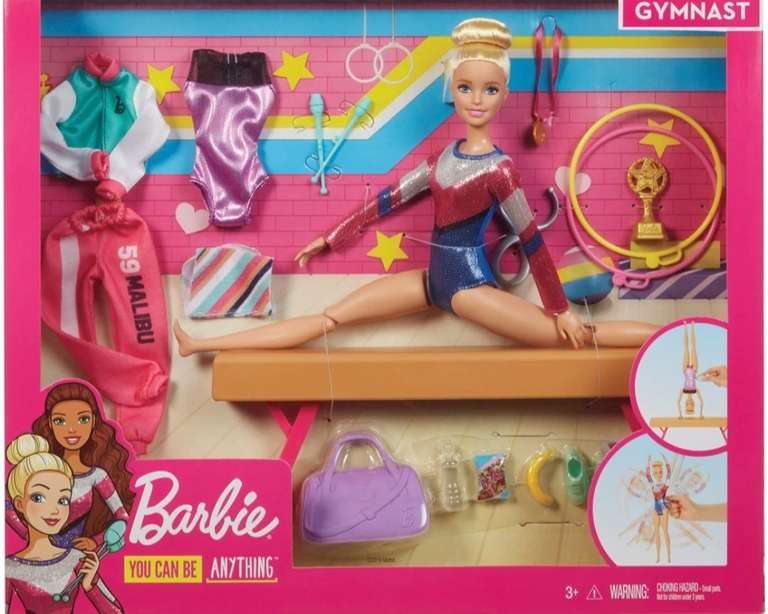 Barbie Turnerin - Spielset mit Puppe