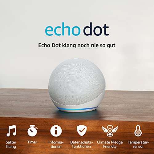 2x Amazon Alexa Echo Dot 5 für 69,98€ - 52,49€ mit Trade-In