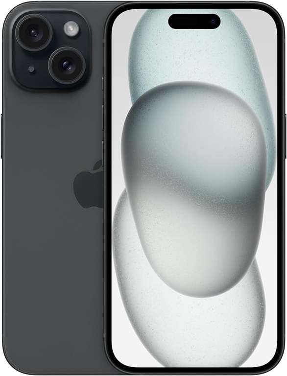 Apple iPhone 15 128GB (Apple A16, 6.1", 2556x1179 Pixel, OLED, 2000nits, 48MP, HDR, 5G, Dual-SIM, IP68-zertifiziert) - Alle Farben
