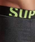 Superdry Herren Unterhosen Aus Bio-Baumwolle Mit Logo, Doppelpack