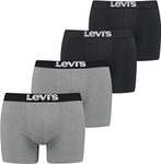 Levi's Herren Boxer Shorts Gr S bis XXL, auch mit rotem Bund für 26,95€ & gemischt (Prime/Zalando)