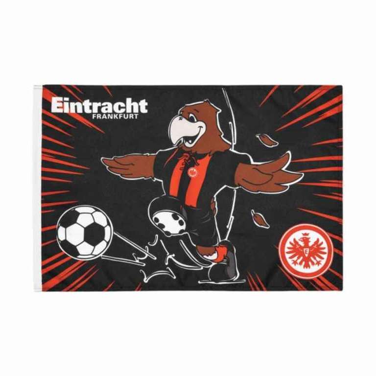 [Eintracht Frankfurt] 20% auf Fahnen bspw. Kinder Fahne Attila 60x40cm für 3,96€ oder Hissfahne 150x400cm für 40€