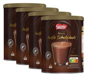 NESCAFÉ Nestlé Feinste heisse Schokolade, 4er Pack (4 x 250g) [PRIME/Sparabo]