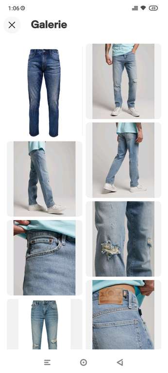 [eBay] Superdry Herren Tailored Jeans Mit Geradem Beinschnitt - 99% Baumwolle - 1% Elasthan - 100% Originalware