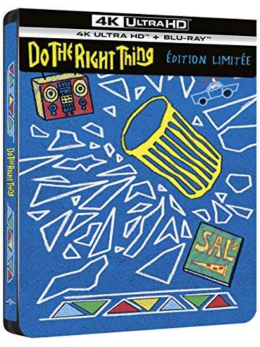 Do the Right Thing - 4K UHD + Blu-ray Steelbook [Amazon.fr] FR-Import mit dt. Tonspur auf 4K