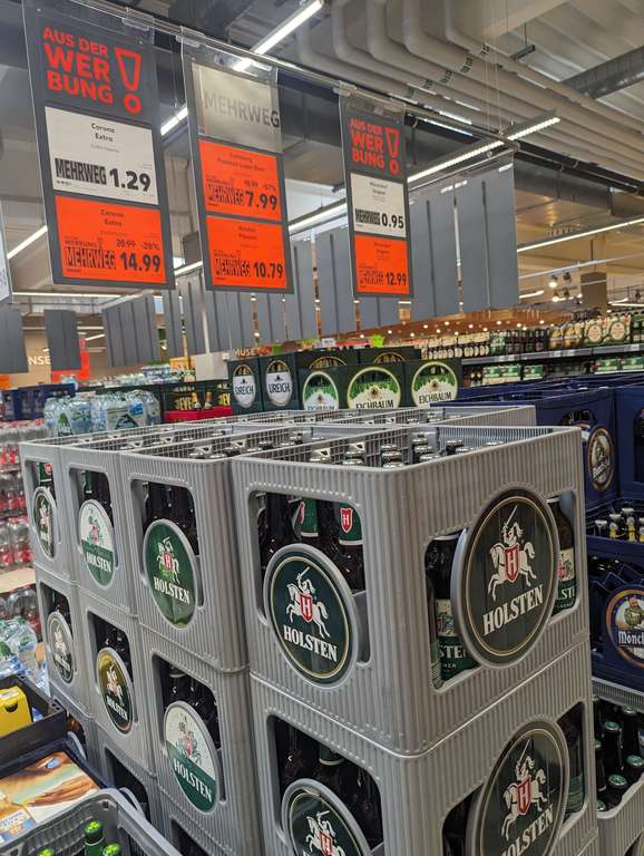 (Lokal) Kaufland Eberbach Carlsberg Lager Bier 20x0,5l 7,99€