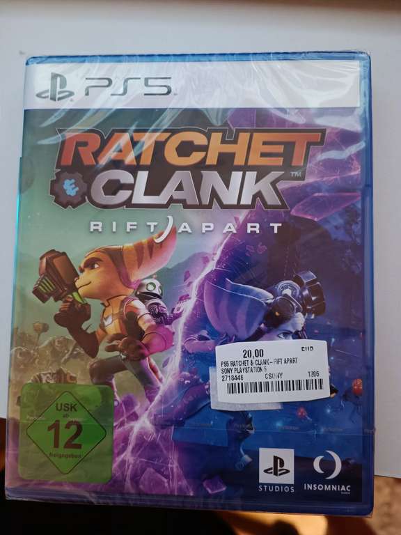 (Lokal MediaMarkt Sinsheim) Ratchet & Clank Rift Apart PS5