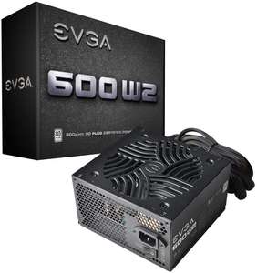 EVGA W2 80+ White 600W PC-Netzteil für 30,73€ (Amazon)