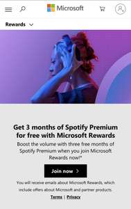 3 Monate Spotify Premium gratis mit Microsoft Rewards (nur für Neukunden)