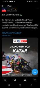 Moto GP Saisonstart bei sky kostenlos für alle