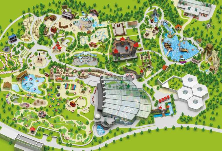 Playmobil Funpark + Hotel mit Frühstück für z.B. 2 Erwachsene & 2 Kinder (zw. 3 - 15 Jahren, unter 3 Jahre gratis) ab 163€ | bis November