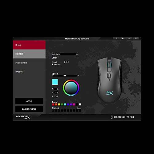 HyperX Pulsefire FPS Pro – RGB Gaming Maus
