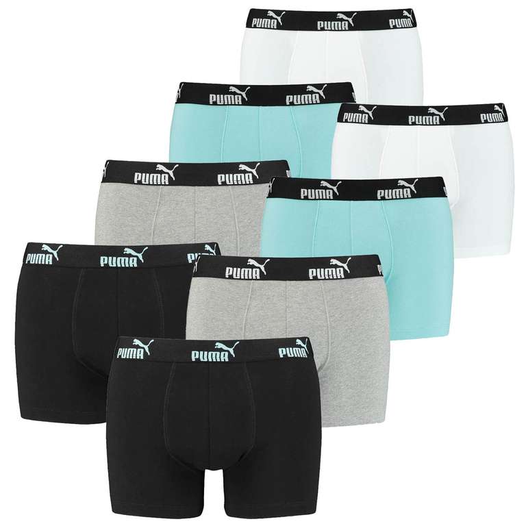 [Sneakerprofi] 8er Pack Puma Boxershorts in vier verschiedenen Farbkombinationen (Gr. S - XL)