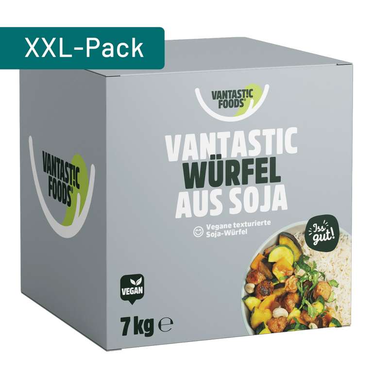 Vantastic: Soja-Würfel 7kg + Soja-Granulat 1,5kg