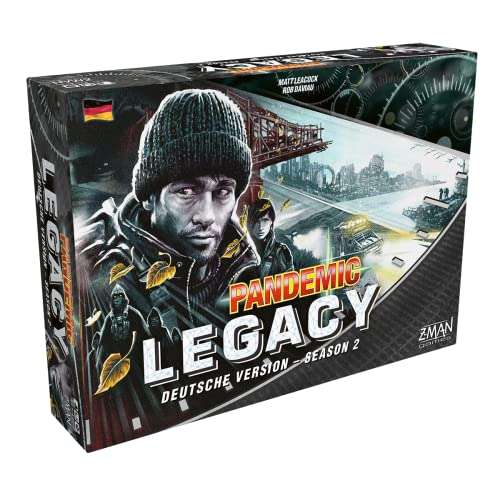 [Prime] Pandemic Legacy Season 2, schwarze Version | Brettspiel für 2 bis 4 Personen ab 14 Jahren | BGG: 8.0