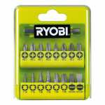 Ryobi ONE+ Akku-Schlagbohrschrauber-Set 18V | 2x 2,0 Ah Akkus & 7-tlg Werkzeug-Set R18PD3-220TAH