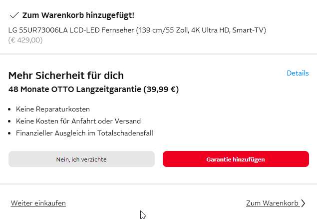 Otto Top-Deal: LG UHD-TV 55UR73006LA für nur 429 Euro! - COMPUTER BILD