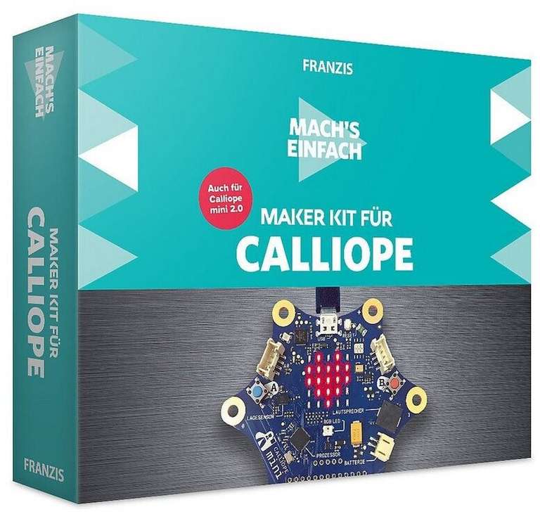 Mach's einfach: Maker Kit für Calliope für 10,80€ (Thalia Club)