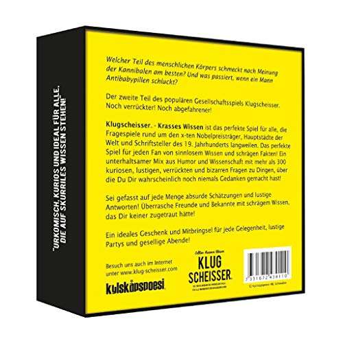 Klugscheisser 2 - Black Edition | perfekt für mydealzer [Amazon Prime]