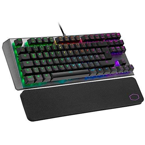 Cooler Master CK530 V2 - Mechanische Gaming-Tastatur mit Handballenauflage & RGB-Beleuchtung