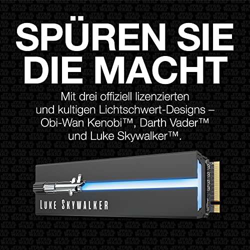 Seagate FireCuda 1 TB, SSD - Star Wars Lightsaber Collection (Special Edition)