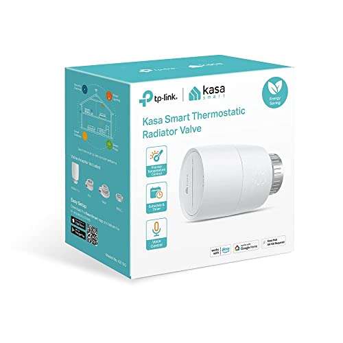 Kasa Smartes Heizkörperthermostat KE100 für 34,90€ oder KE100 KIT, mit Hub, Energiesparen, Zeitplan, Alexa & Google 49,90€ (Prime)