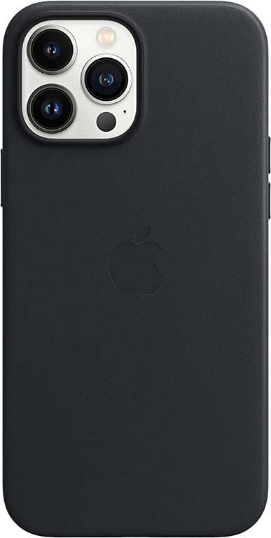 Apple iPhone (13 / 13 mini / 13 Pro Max) Leder Case mit MagSafe (Nur Midnight)