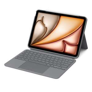 Logitech Combo Touch für iPad Air 2024 (M2) + Schreibtischmatte