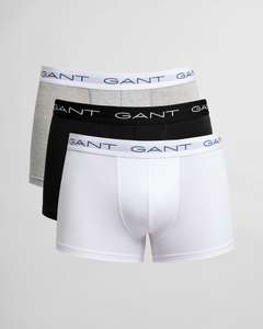 GANT 3-Pack Stretch Cotton Trunks für 19,99€ inkl. Versand (GANT)