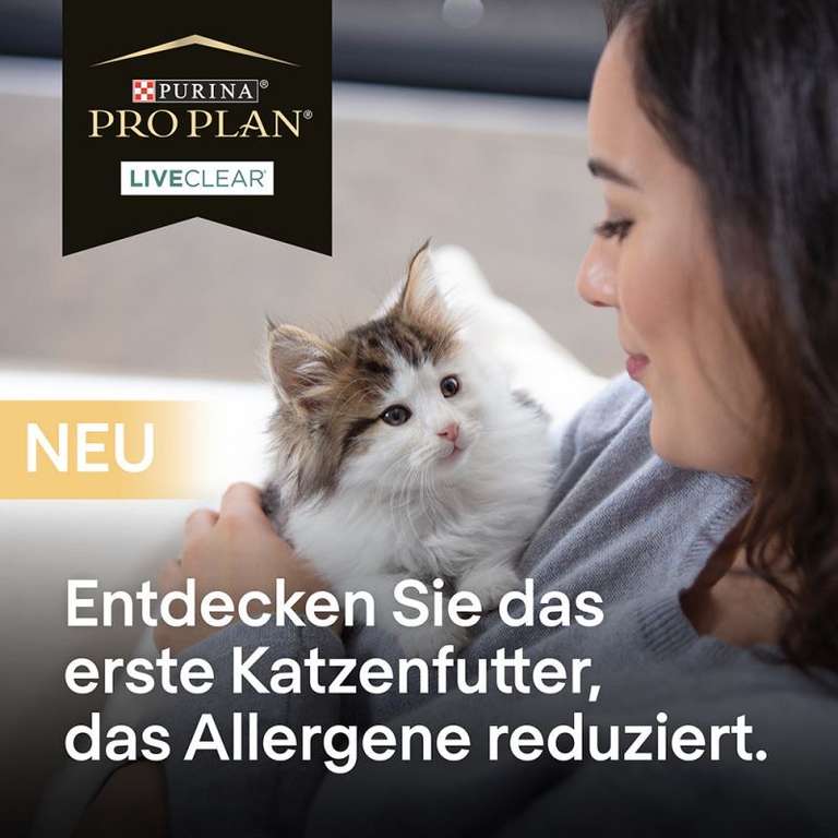 PURINA PRO PLAN LIVECLEAR 8,56€ / kg (PRIME)