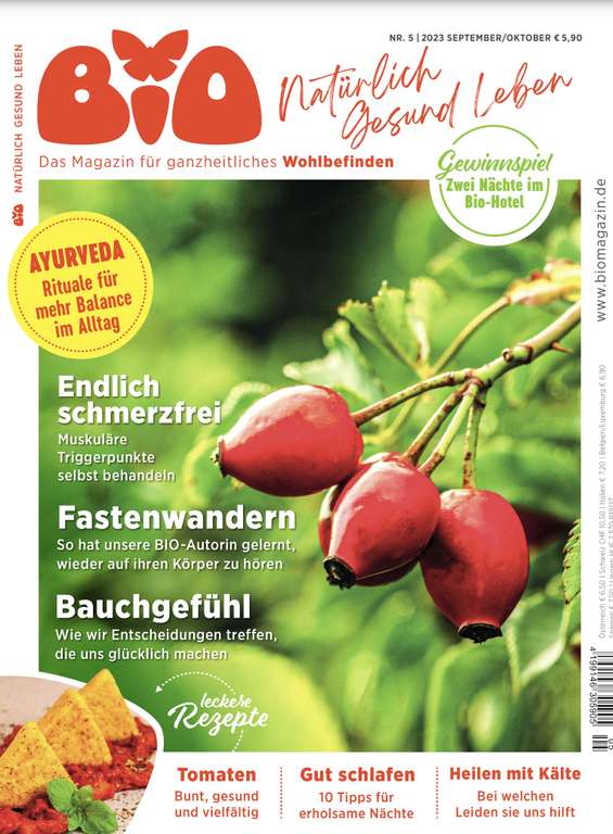 Bio Magazin kostenlos und unverbindlich bei Abo24 (Print + ePaper, endet automatisch) zum Nikolaus