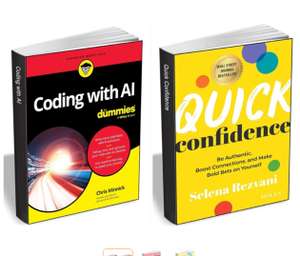 Coding with AI For Dummies & Quick Confidence (ebooks)