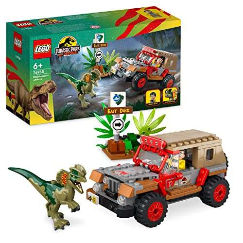 LEGO Jurassic Park (World) 76958 Hinterhalt des Dilophosaurus (Prime)