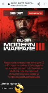 Call of Duty Modern Warfare III [PS5 / PS4] 2X-EP-Token (Code personalisiert)