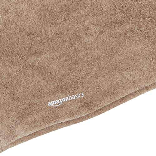 [Prime]Amazon Basics – Gartenhandschuhe mit Unterarmschutz, Leder,Braun, 43.4 x 12 x 3.81 cm