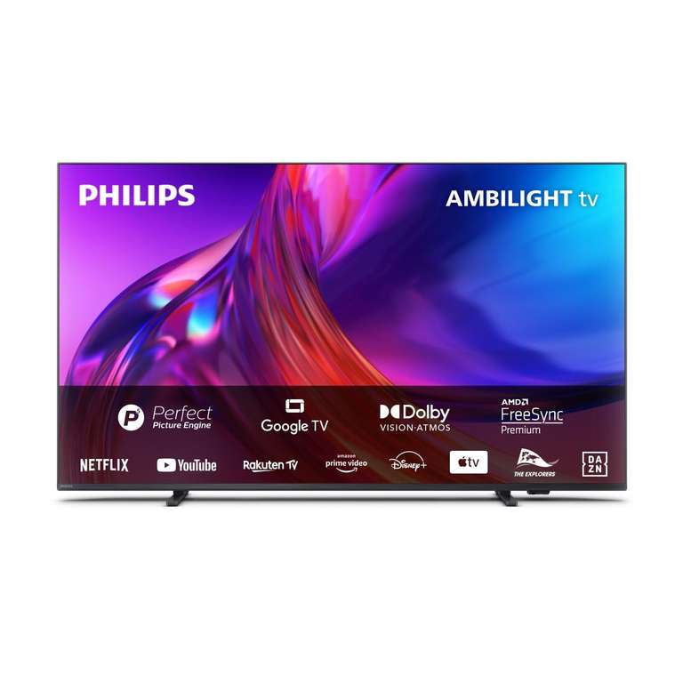 [Prime] Philips The One 50PUS8508 - Ambilight (2023) | 50 Zoll, 60Hz, HDR, Dolby Vision, Google TV, VRR, WiFi, Bluetooth, Sprachsteueruung