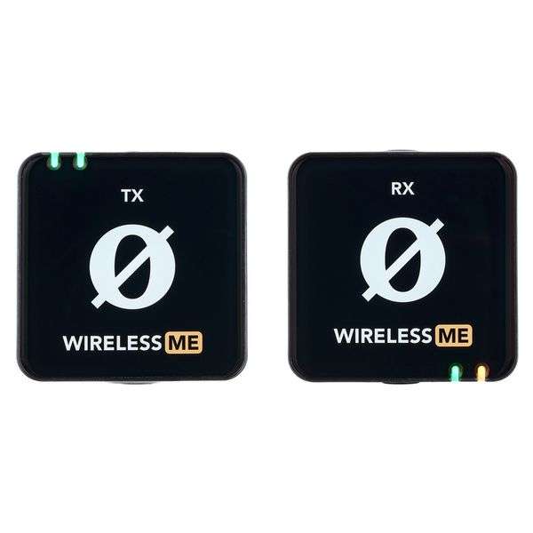 RØDE Wireless ME TX Ultra-kompaktes Drahtlos-Mikrofonsystem, GainAssist-Technologie, 100m Reichweite (schwarz)