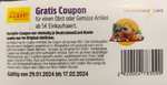 Netto-Marken-Discount/ Deutschlandcard Coupons/15 Fach auf den Gesamten Einkauf/ Obst U. Gemüse und gratis Coupon