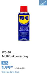 WD-40 Multifunktionsspray 150 ml Dose mit Kaufland Card für 1,99€, Kaufland ab 29.09