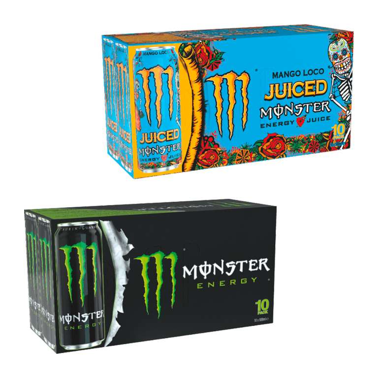 [ALDI NORD] Monster Energy 10x0.5L für 7.99€