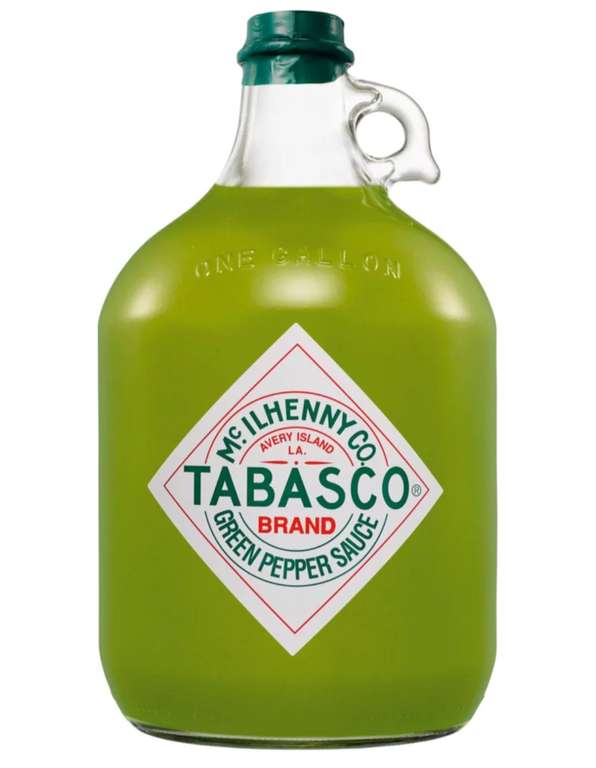 Tabasco Gallone (3,78 Liter) Habanero oder Jalapeño Pepper (kurzes MHD)