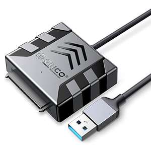 (Prime) - ORICO SATA Kabel Adapter, USB 3.0 zu SATA III Kabel für 2,5 Zoll HDD/SSD Festplatten, UASP, mit 30 / 50 / 100cm Kable (S1-3A-3)