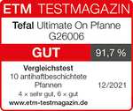 Tefal G26006 Ultimate On Bratpfanne | 28 cm Durchmesser | Für alle Herdarten