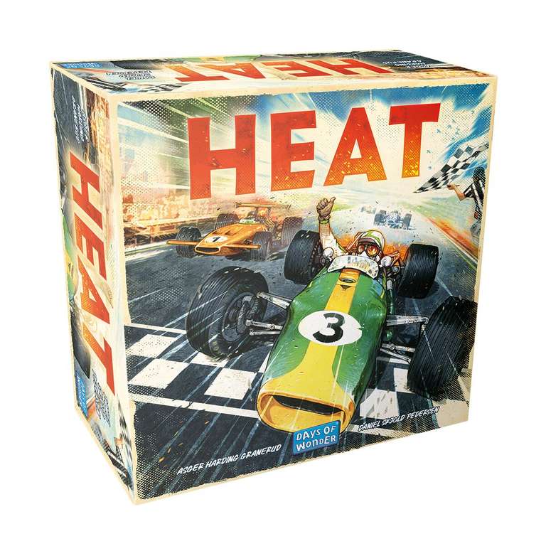 Brettspiel Heat Pedal to the Metal dt. Ausgabe für 1-6 Spieler ab 10 Jahren - Vorbestellung VÖ 05.04.23 - BGG 8,2 - Bestpreis
