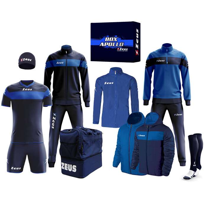 Zeus Apollo Fußball Set Teamwear Box 12-teilig - stark reduziert - mit Newsletter Code 94,99 Euro