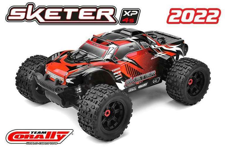 Team Corally SKETER XL4S (C-00191) 1/10 RC 1/10 (XL) RTR 4WD Auto (Neuerscheinung 2022)