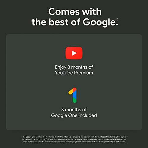 Google Pixel 7 Pro mit 256 GB in Snow (Amazon UK)
