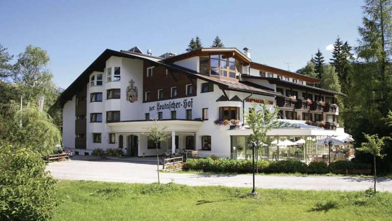 Tirol: ab 2 Nächte | 4* Biohotel Leutascherhof inkl. Frühstück, Wellness & Eintritt Leutascher Alpenbad ab 252€ für 2 Personen