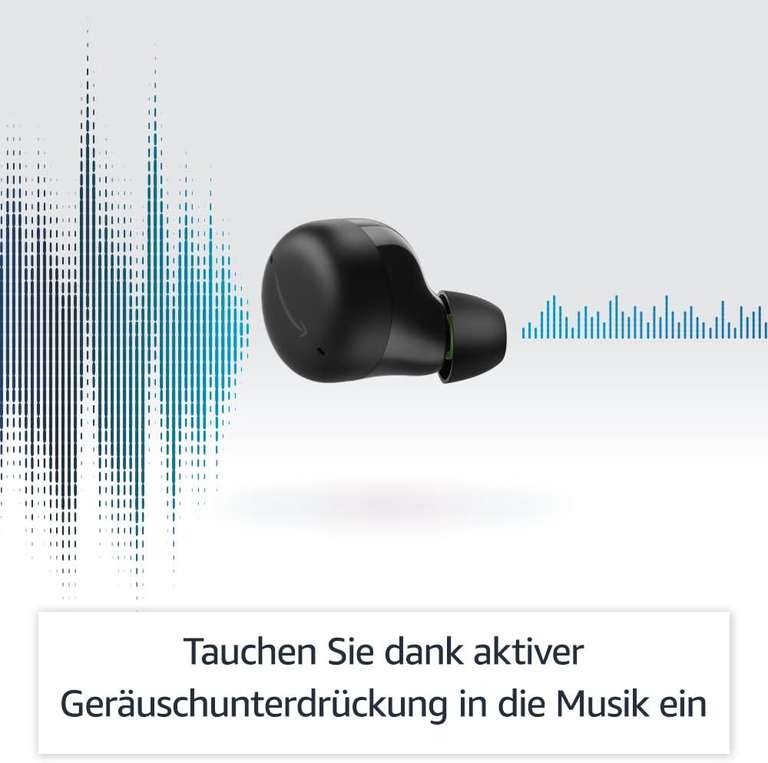 "Frankensteins" Echo Buds (2. Gen.) – Kabelloses Ersatz-Ladeetui + Ersatz-Ohrhörer rechts & links (TWS In-Ears, Bluetooth 5.0, ANC)